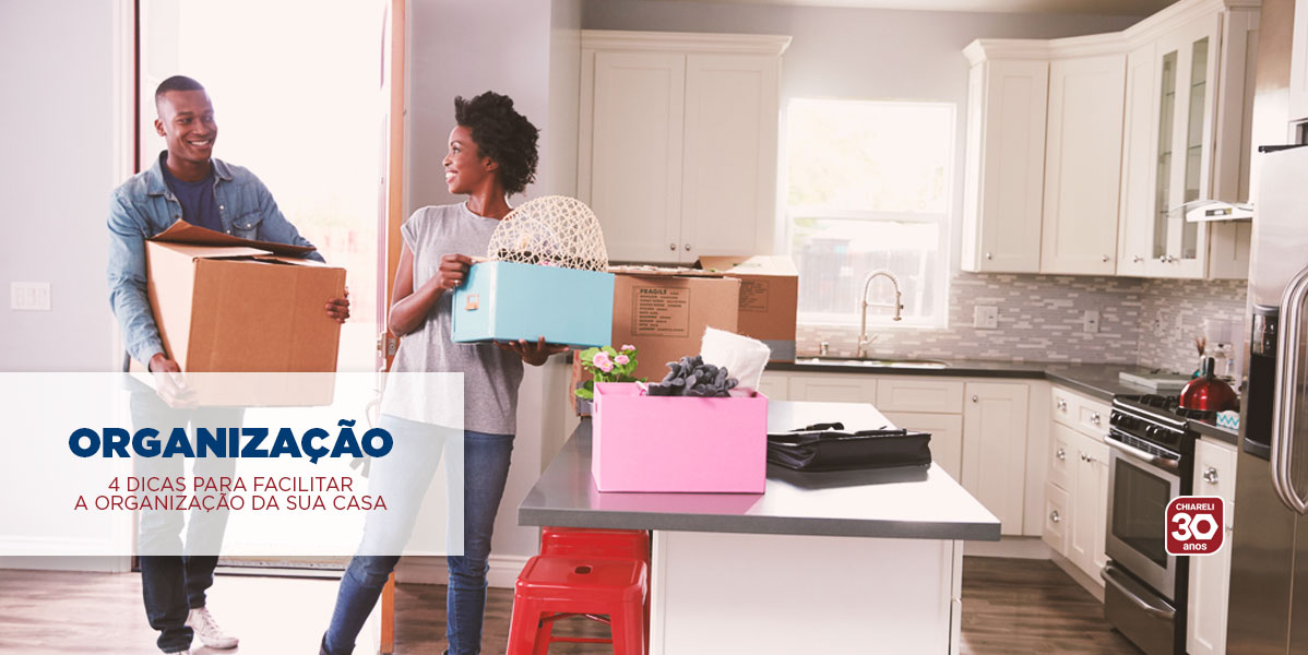 Organização: 4 dicas para facilitar a arrumação da sua casa