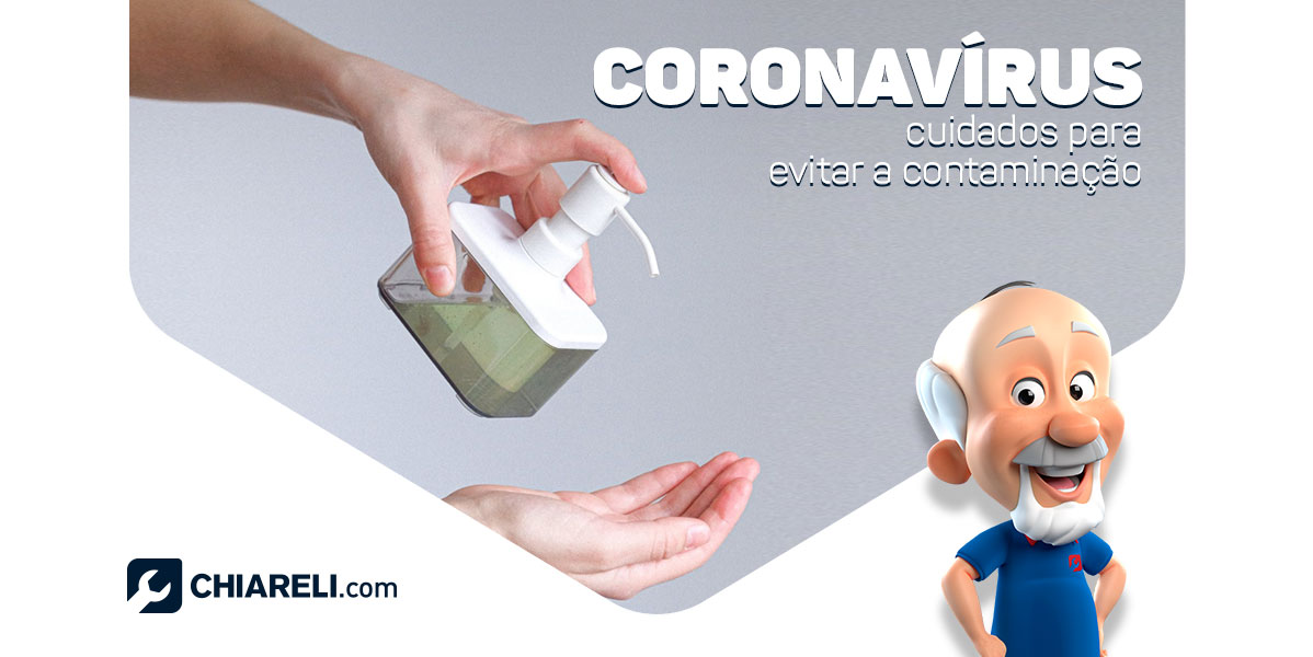Coronavírus | cuidados para evitar a contaminação